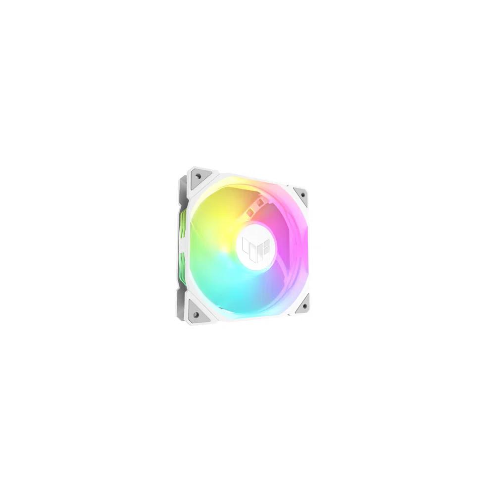 ASUS TUF Gaming TR120 ARGB 120mm вентилятор - White (Triple Pack) 2