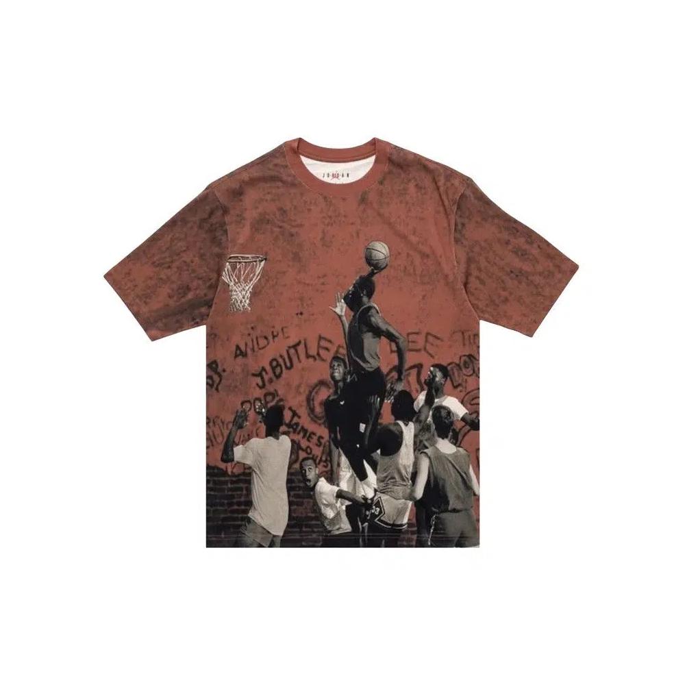 Топы Air Jordan Playground Dunk Tee 'Rust' 1