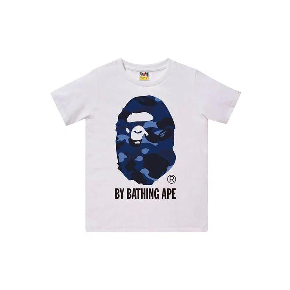 Футболки BAPE Color Camo By Bathing Ape Tee 'White/Blue' 1