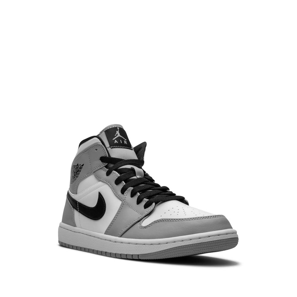 Кроссовки Air Jordan 1 Mid Light Smoke Grey 2
