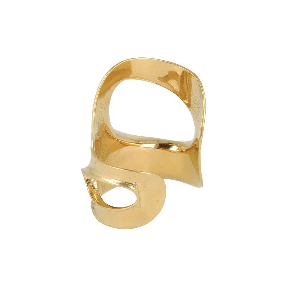 Браслеты Ferragamo Medium Sculptural Cutout Cuff «Золотой» 2