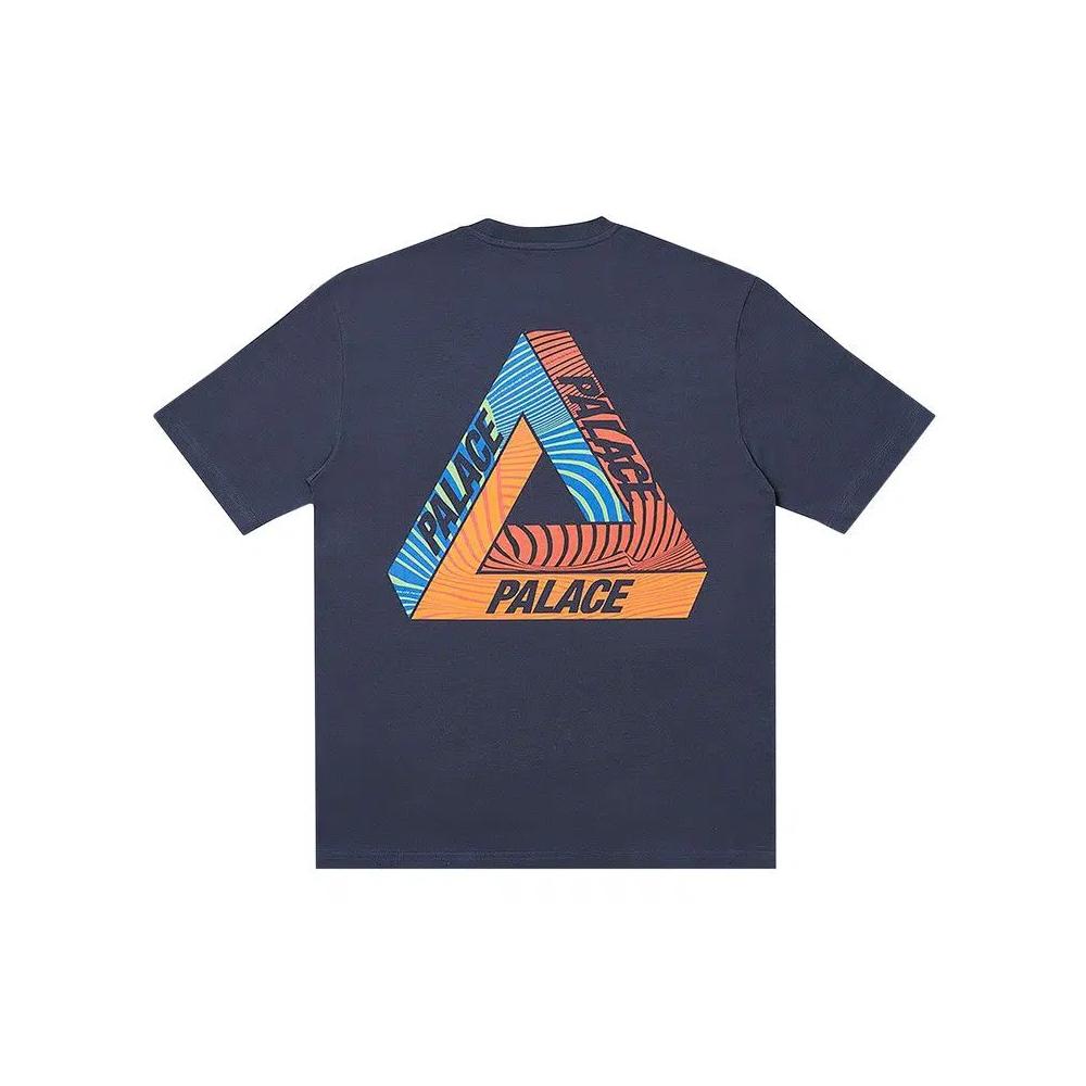 Футболки Palace Tri-Tex T-Shirt «Navy» 2