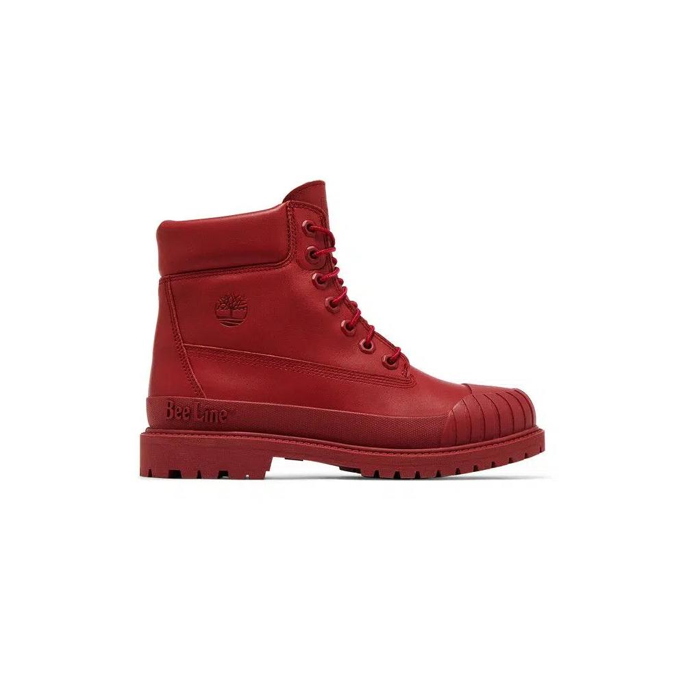 Ботинки Bee Line x Timberland Wmns 6 Inch Rubber-Toe Waterproof Boot 'Red' 1