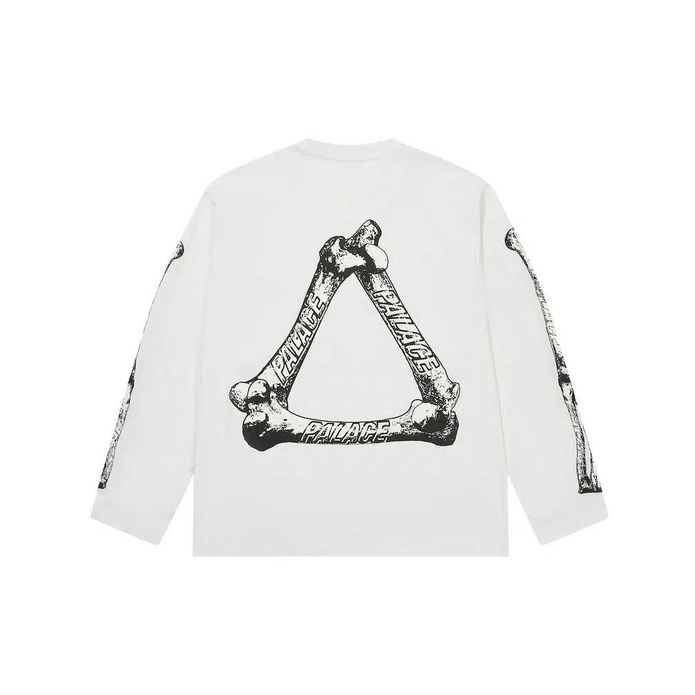Топы Palace Tri-Bone Long-Sleeve 'White' 2