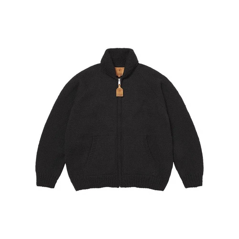 Свитеры Supreme Ghostface Cowichan Sweater 'Черный' 1