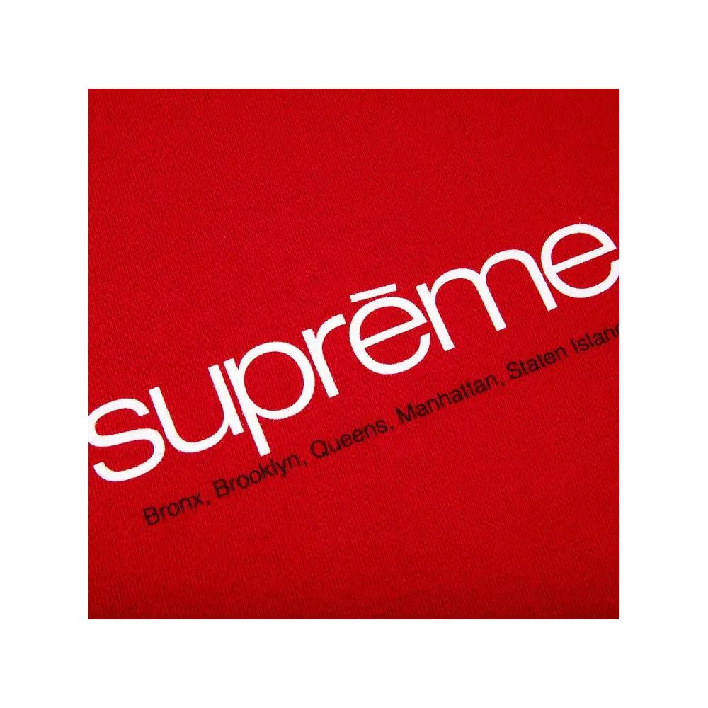 Футболки Supreme Five Boroughs Tee 'Red' 2