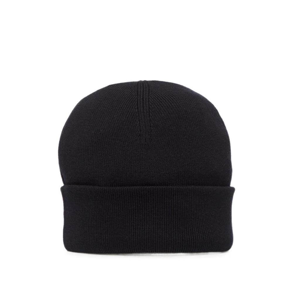 logo-embroidered beanie hat 2