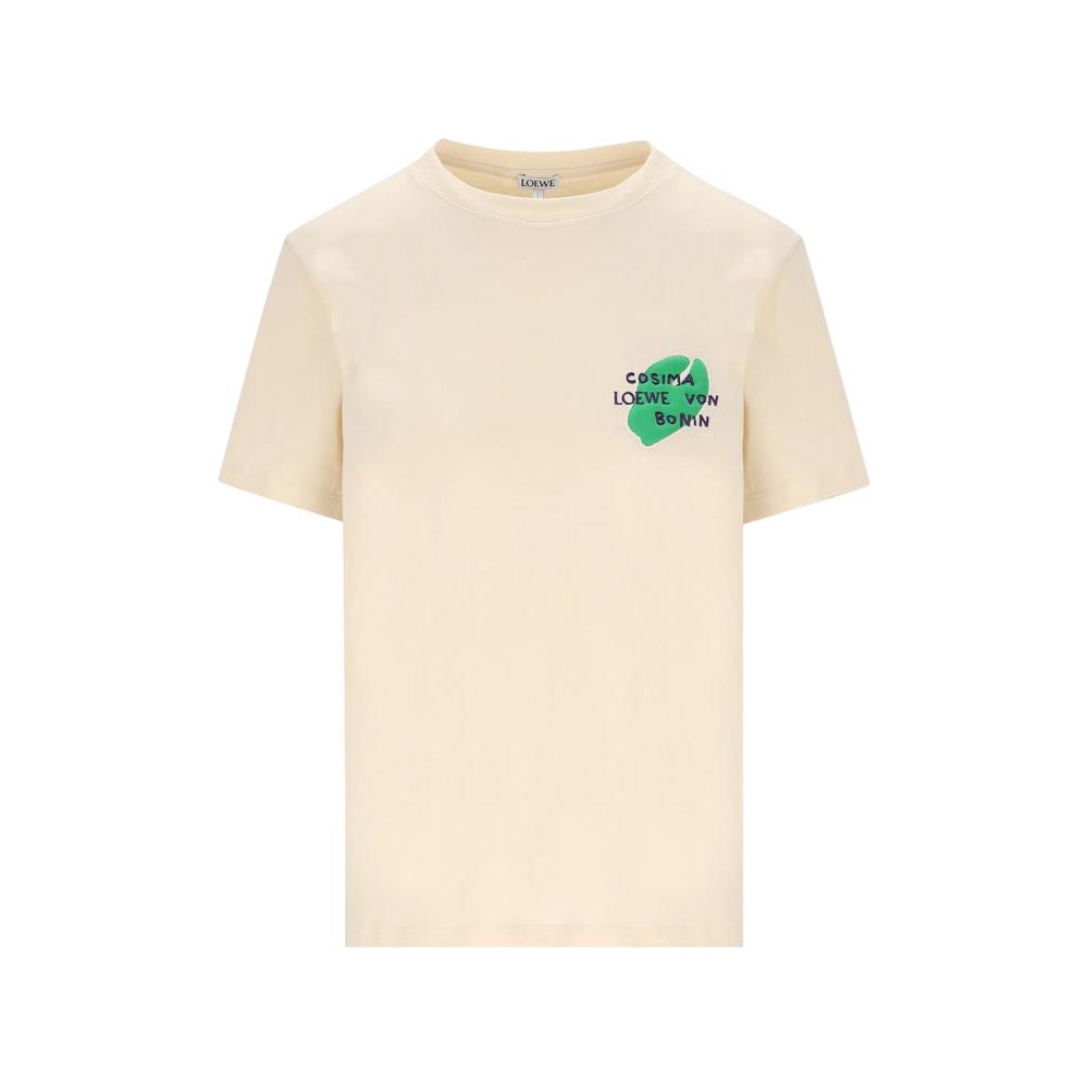 x Cosima Von Bonin embroidered T-shirt 1