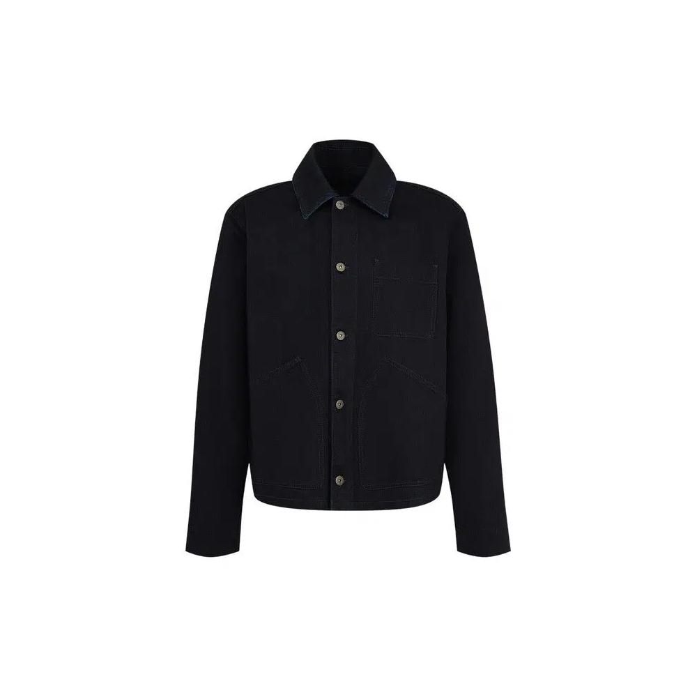 Джинсовые куртки Bottega Veneta Jacket 'Dark Indigo' 1