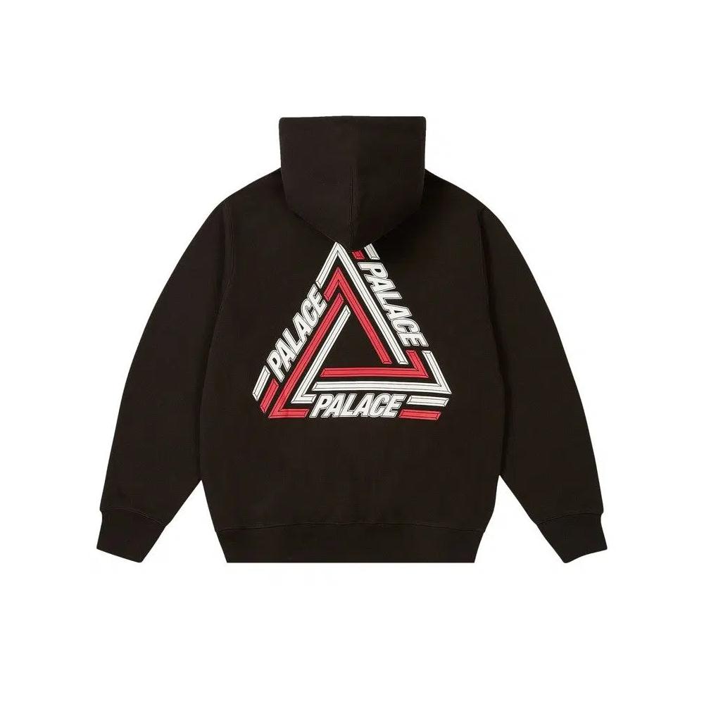 Худи Palace Tri-Line Hood 'Черный' 2