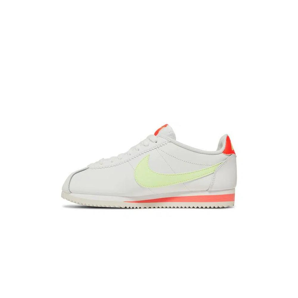 Кроссовки Nike Wmns Classic Cortez Leather 'Volt Flash Crimson' 3