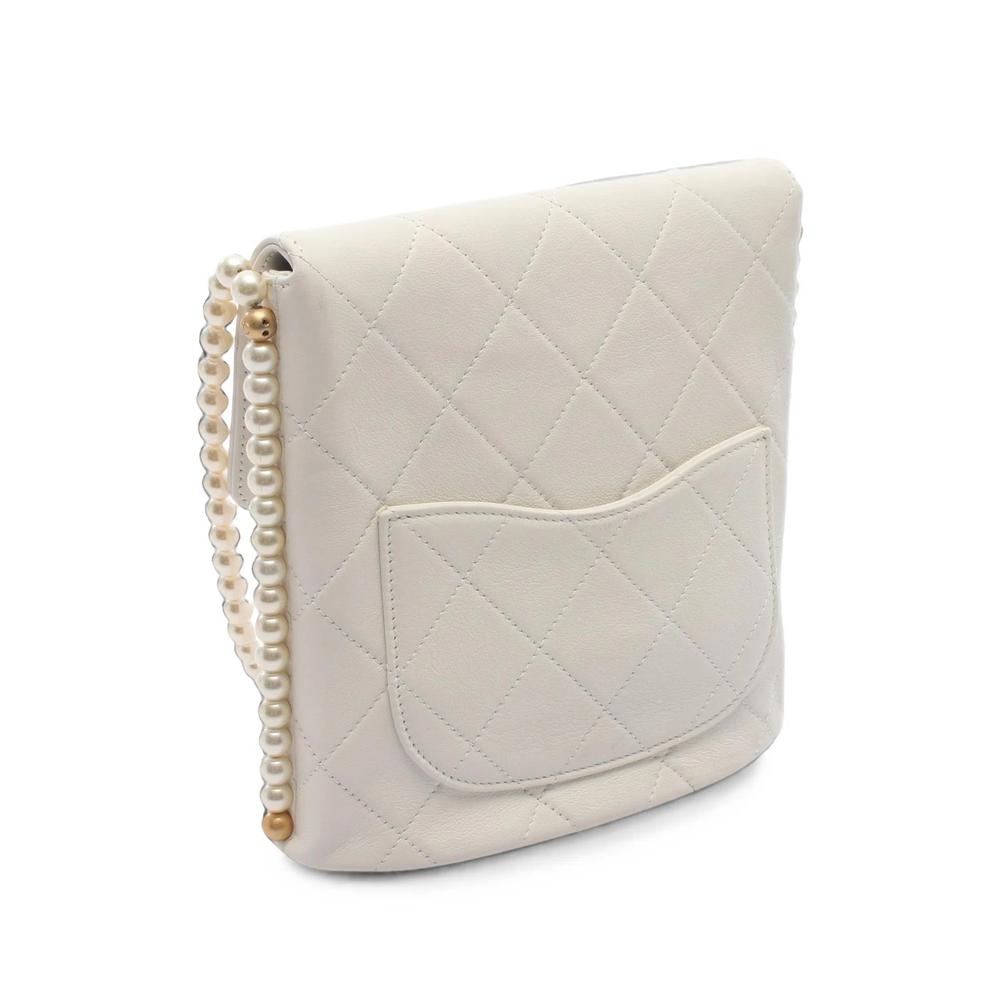 2021-2022 Matelassé faux-pearl shoulder bag 2