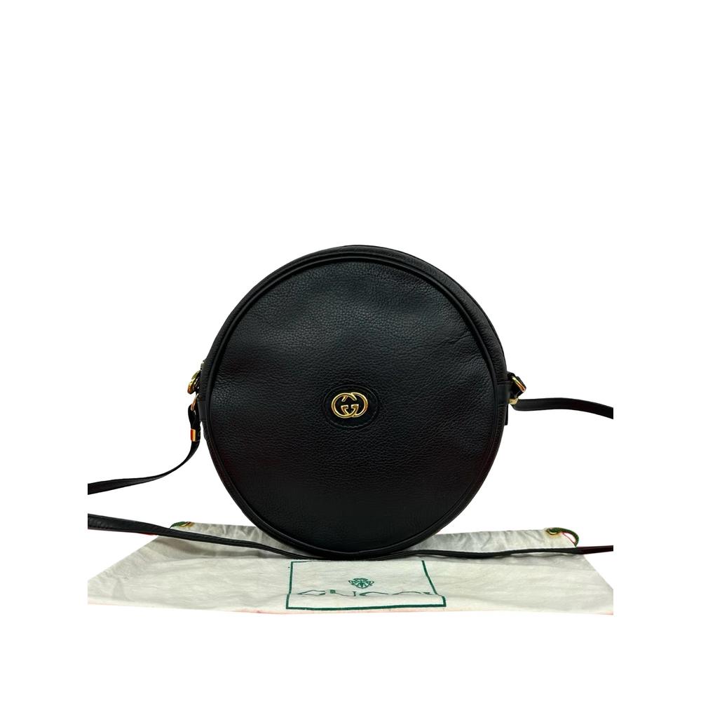 20th Century Calfskin Interlocking G Round crossbody bag 2