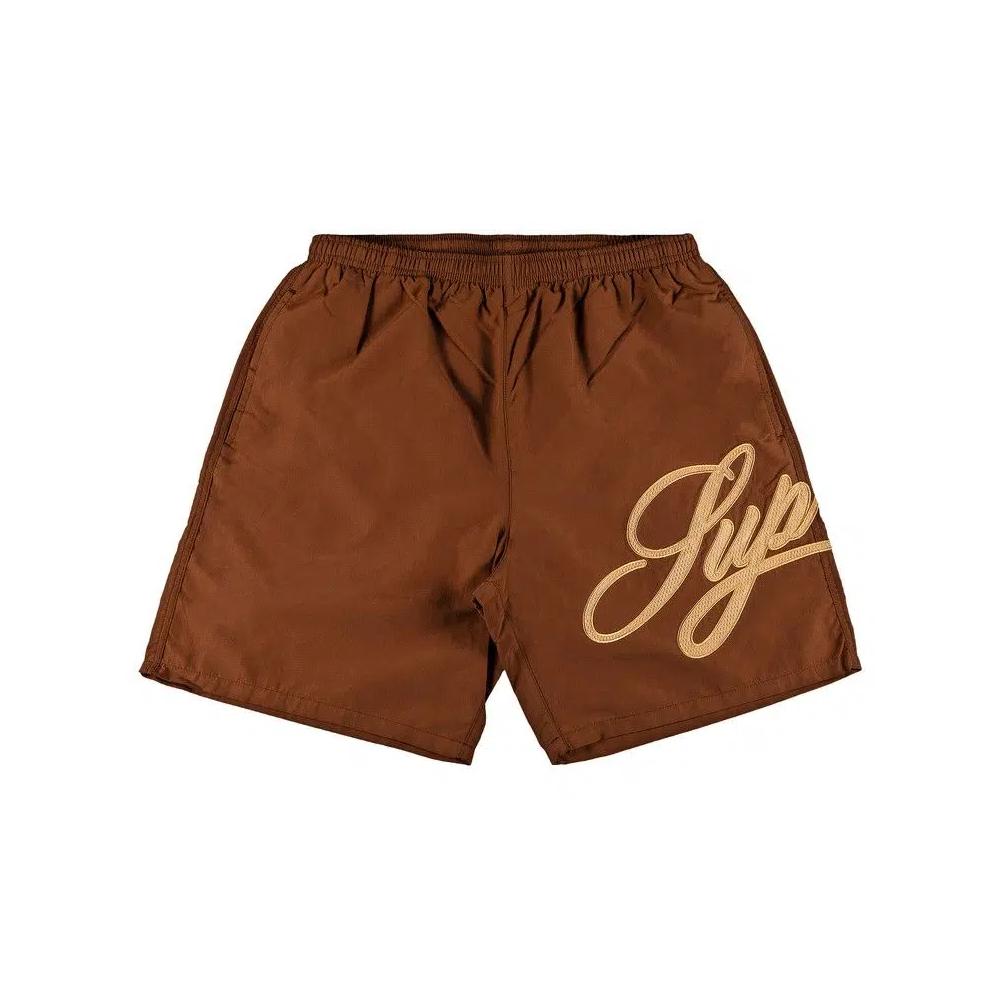 Плавки Supreme Mesh Script Water Short 'Коричневый' 1