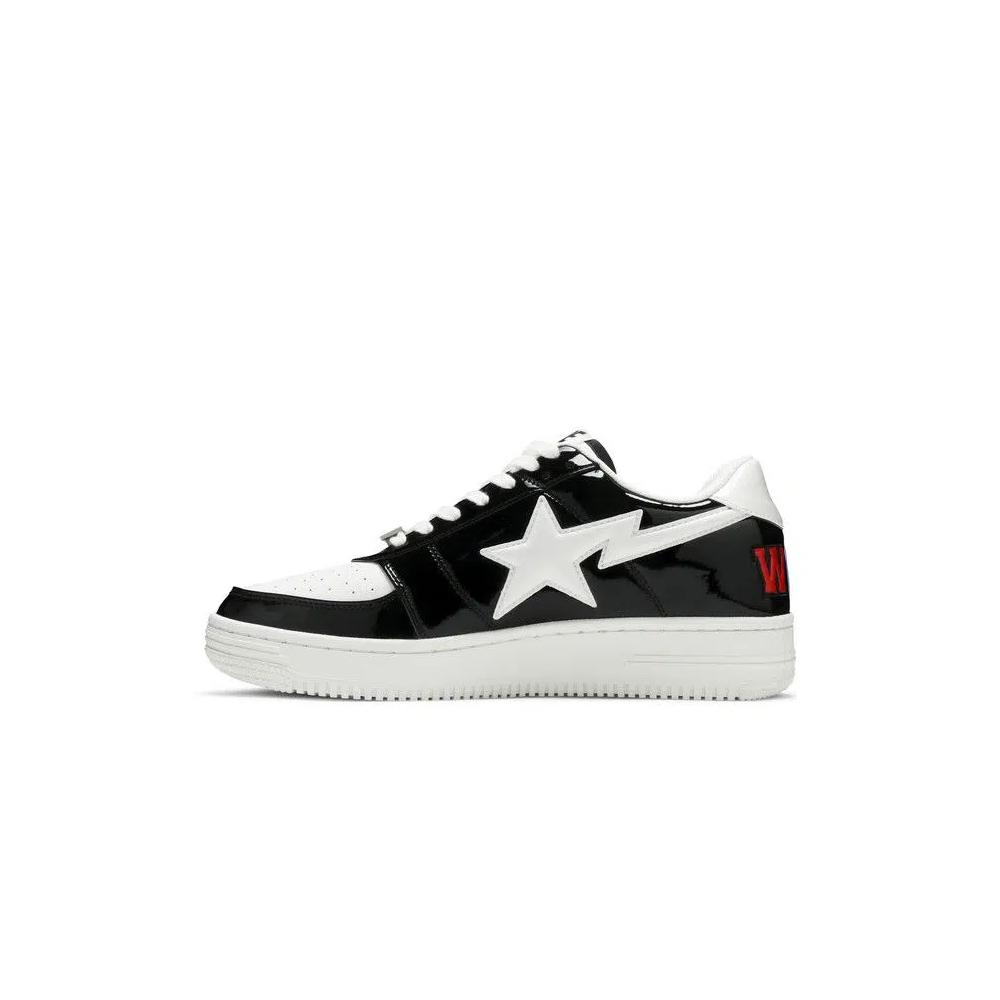 Кроссовки Lifestyle Bapesta Low M1 «Shark Face — Black» 3