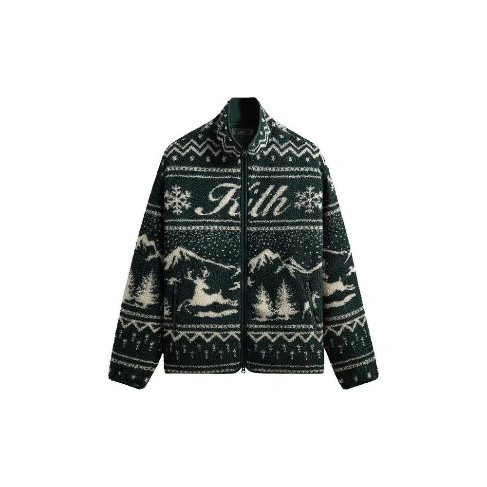 Куртки Kith Kithmas Harper Sherpa Jacket 'Stadium' 1