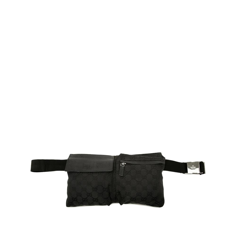2000-2015 GG Canvas Double Pocket belt bag 1