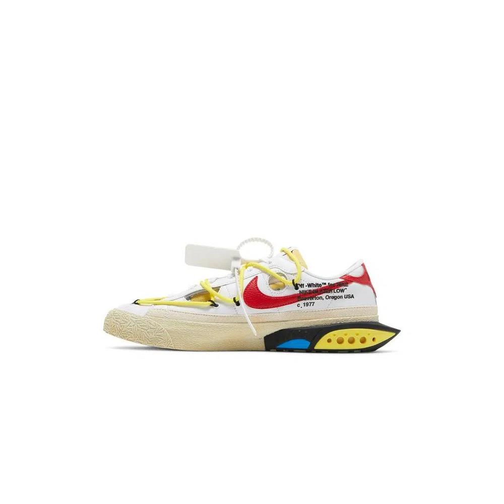 Кроссовки Off-White x Nike Blazer Low 'White University Red' 3