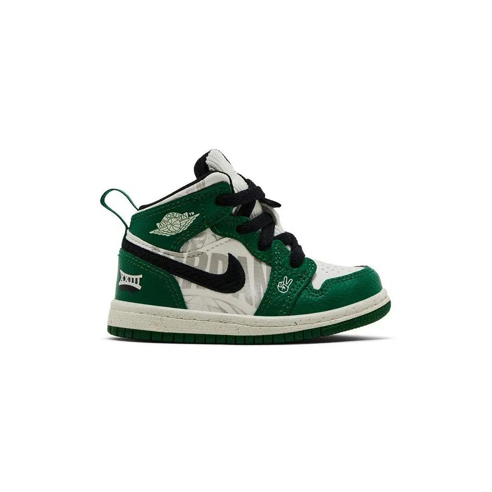 Баскетбол Air Jordan 1 Mid SE TD 'Overbranded' 1