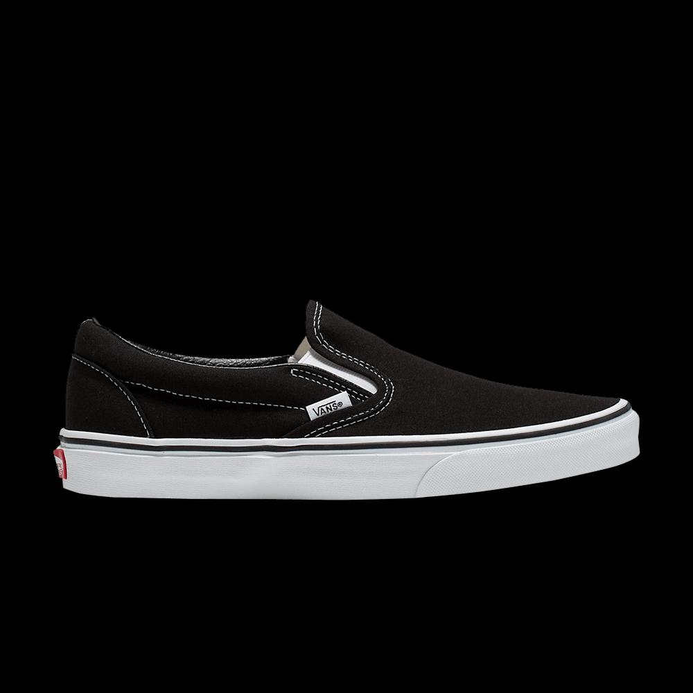 Слипоны Vans Classic Slip-On Wide 'Black' 1