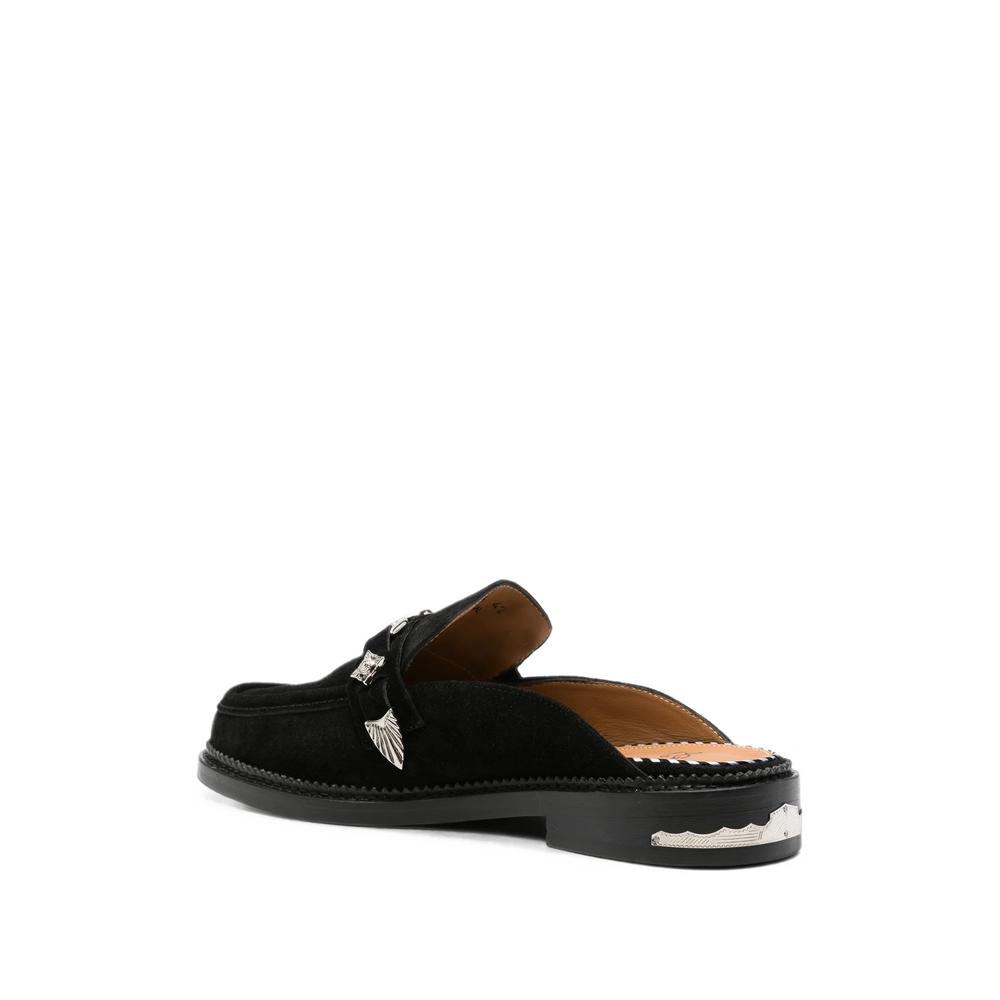 suede Western-hardware sandals 3