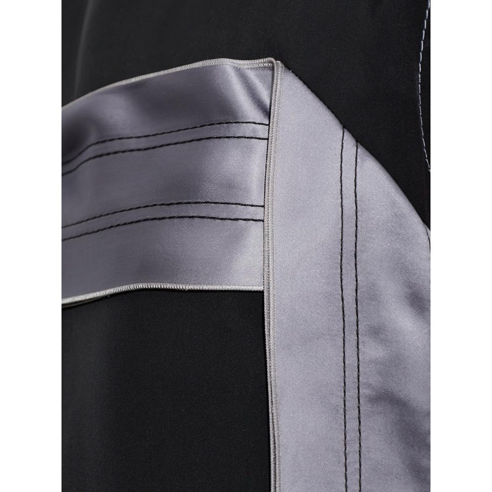 contrast-trim sleeveless midi dress 5