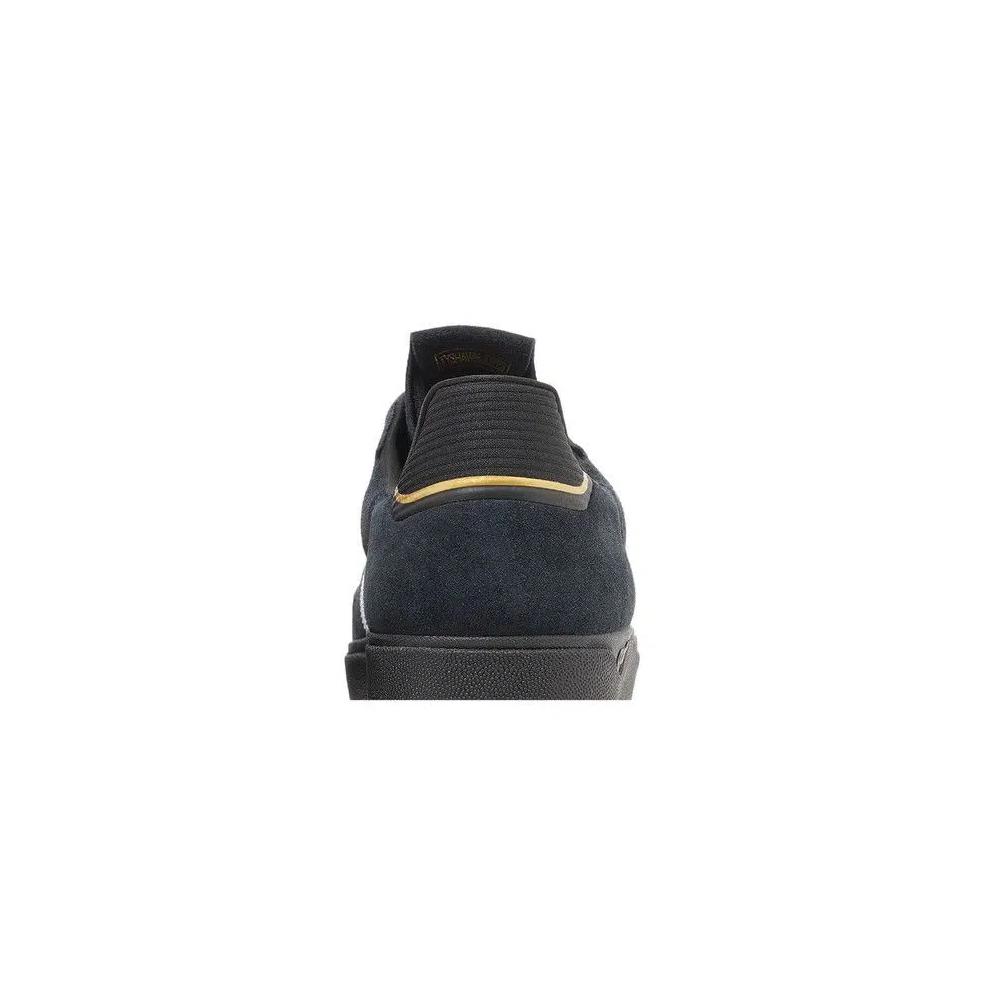 Кроссовки Adidas Tyshawn Low 'Black White Gold Suede' 7