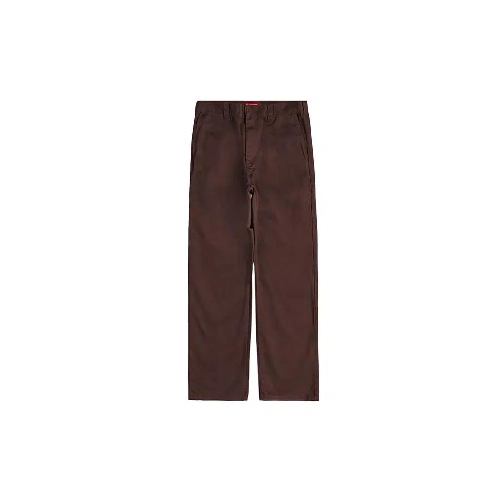 Брюки Supreme Work Pant 'Коричневый' 1