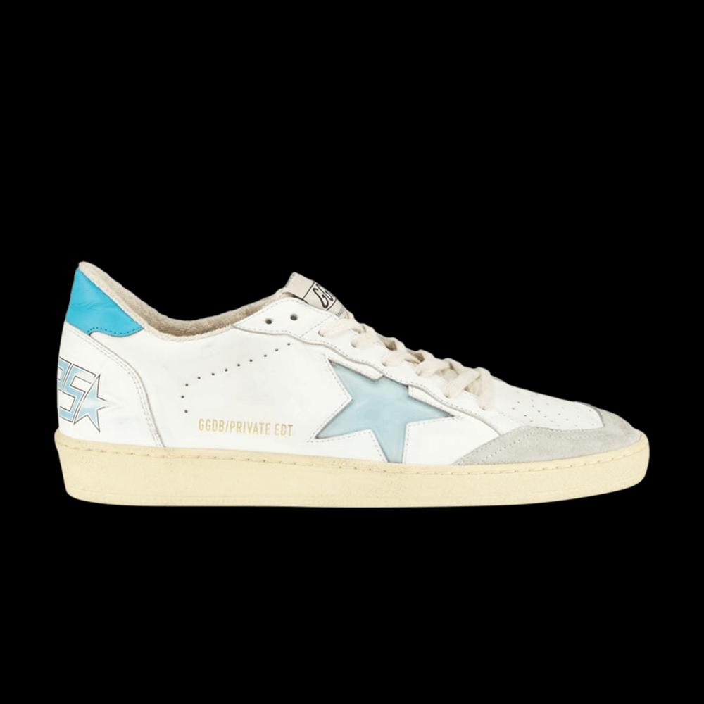 Кроссовки Golden Goose Ball Star «Белый, светло-голубой» 1