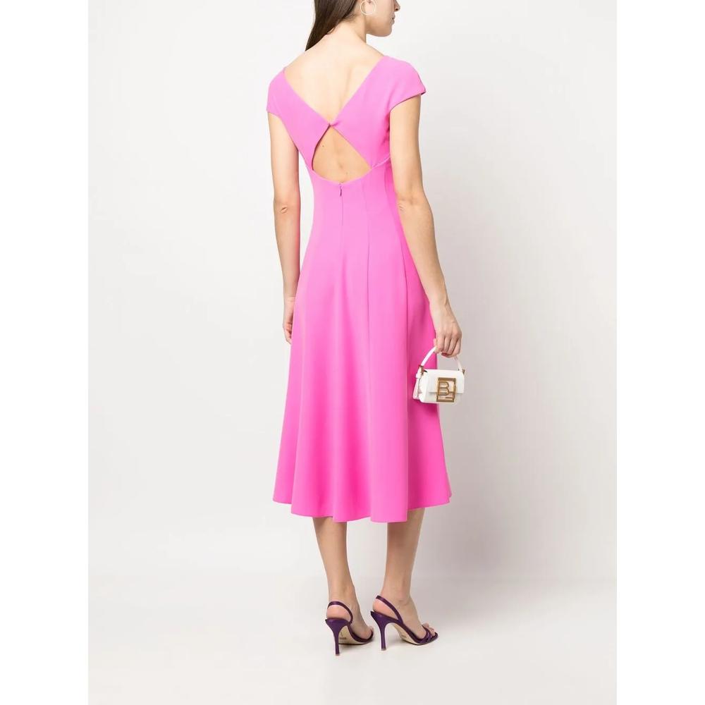 Платье миди с вырезом на спине 2