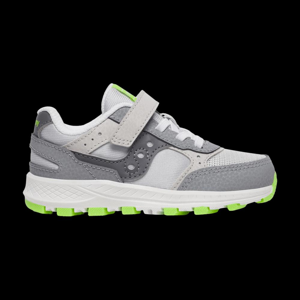 Кроссовки Saucony Eclipse Little Kid 'White Grey Lime' 1