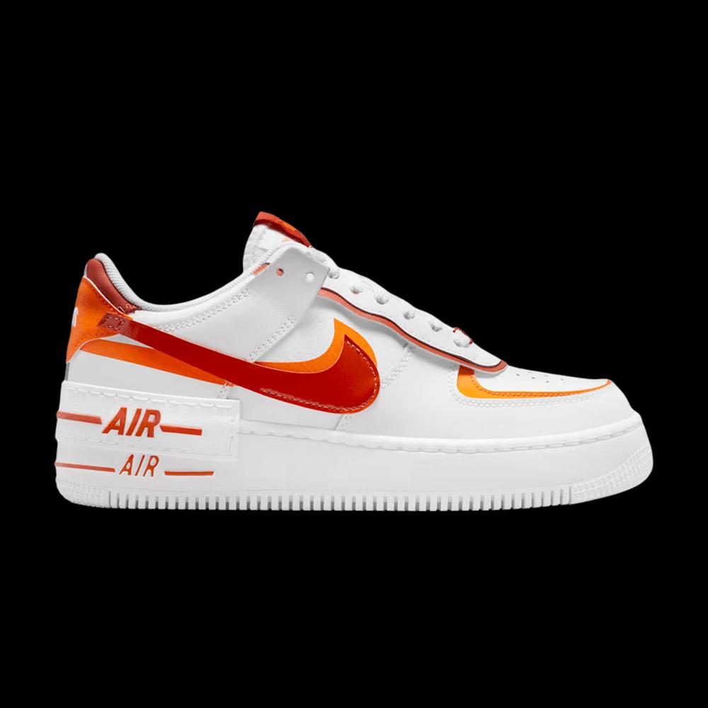 Кроссовки Nike Wmns Air Force 1 'White Red Orange' 1