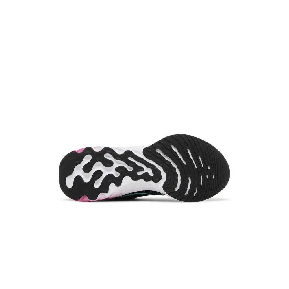 Кроссовки Nike Wmns React Infinity Run Flyknit 3 'Black Pink Prime Dynamic Turquoise' 4