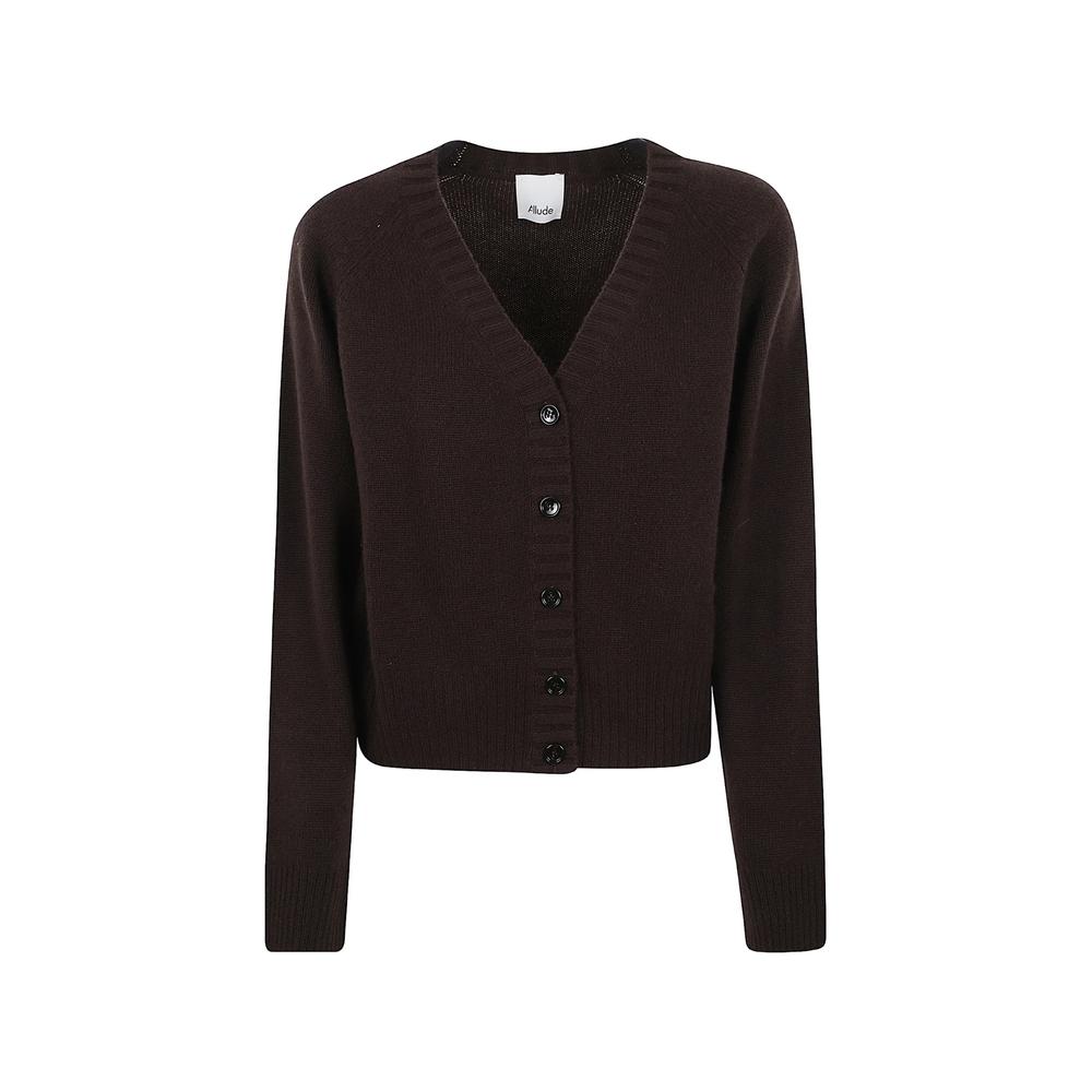 V-neck cashmere cardigan 1