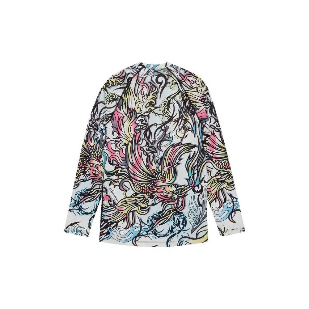 Футболки Supreme x The North Face Base Layer Long-Sleeve Top 'Multicolor Dragon' 2