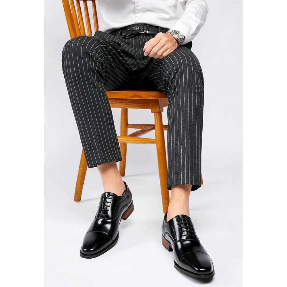 Кожаные туфли с мысом Cap Toe Business Shoes KB888-1 6