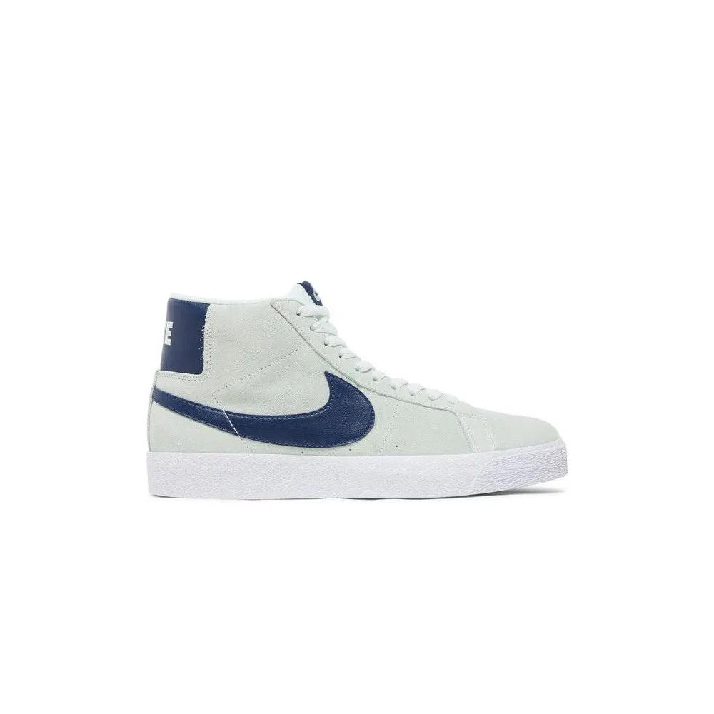 Кроссовки Nike Zoom Blazer Mid SB 'Barely Green Navy' 1