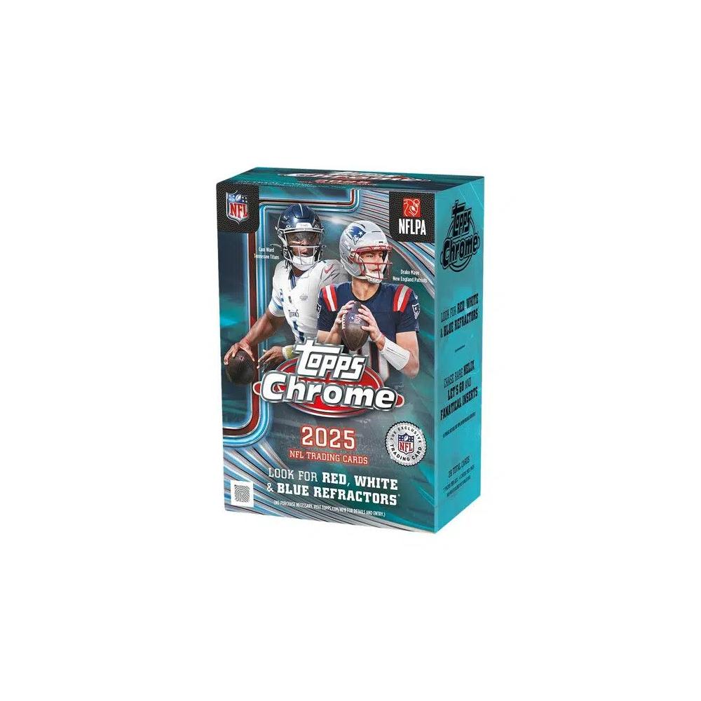 Спортивные карточки Sports Cards 2025 Topps Chrome Football Value Box 1