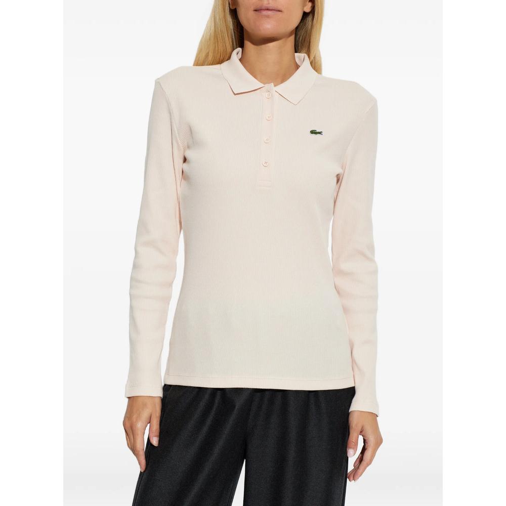 ribbed long-sleeve polo shirt 3