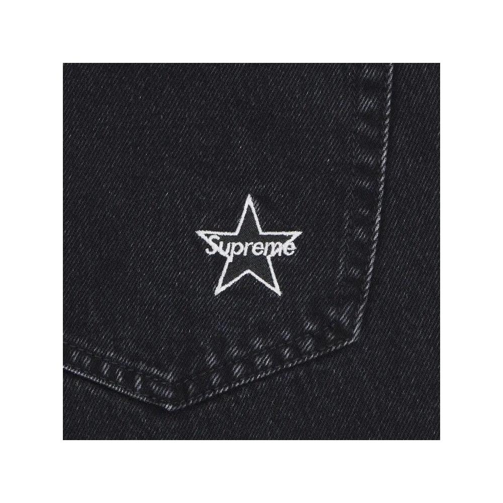Джинсы Supreme Regular Jean 'Washed Black' 3