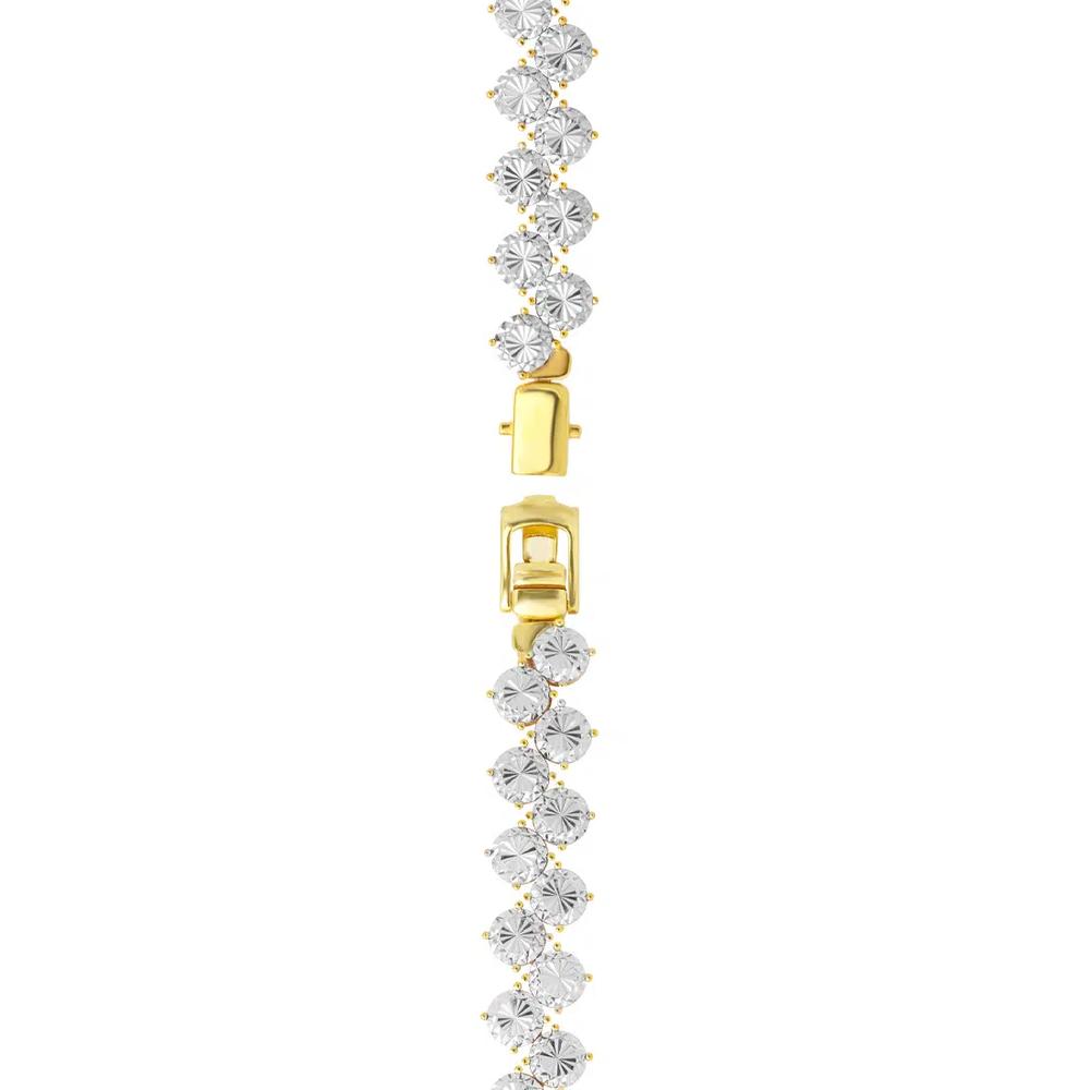 TOMEI браслет из коллекции Diamond Cut, желтое золото 916/22K 3