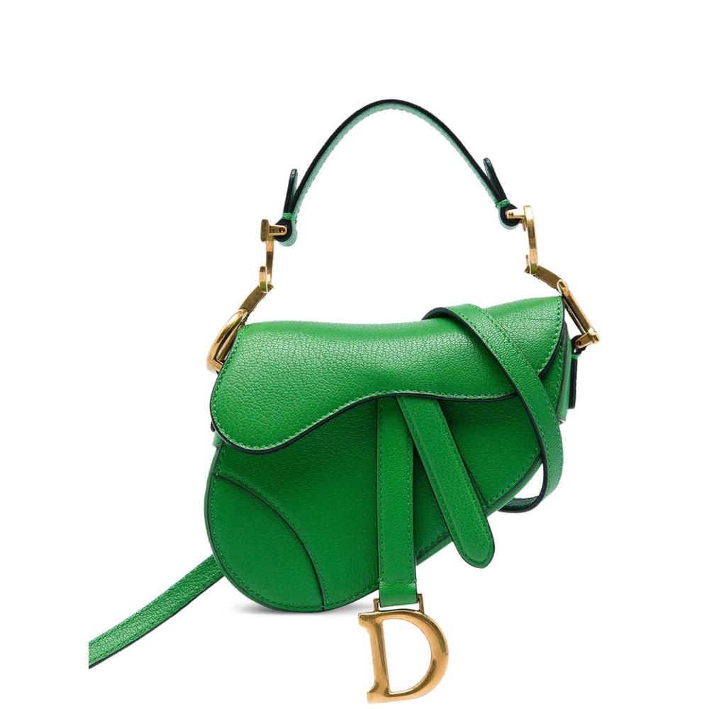 2022 Micro Goatskin Saddle Bag satchel 1
