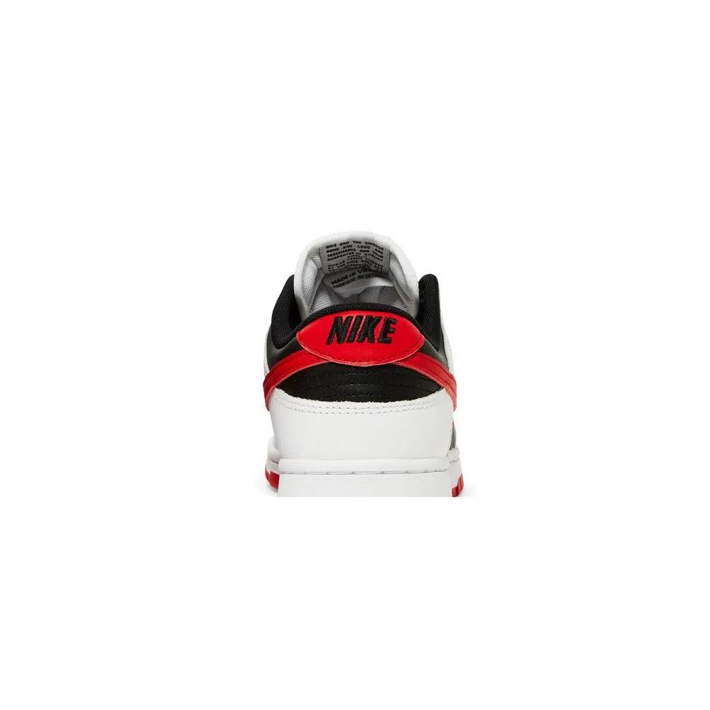Кроссовки Nike Dunk Low 'White Black Red' 7