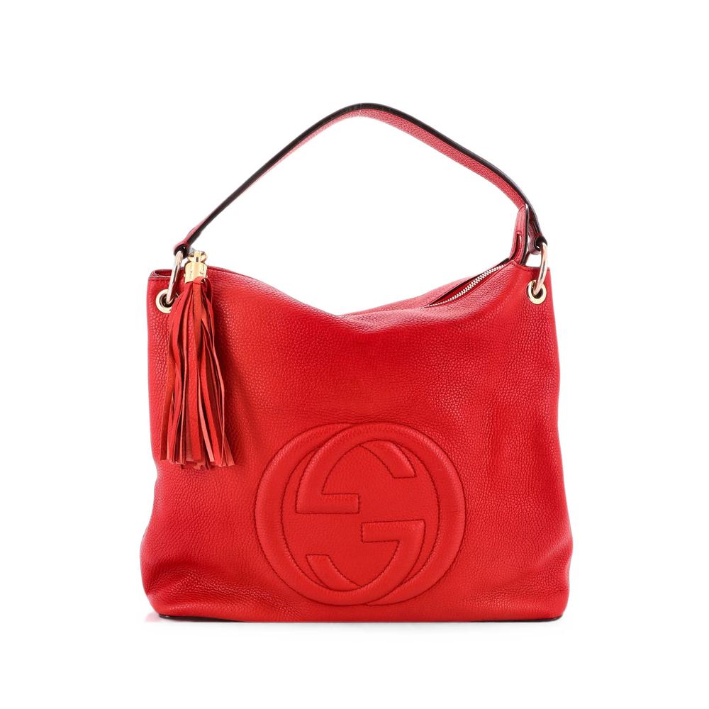 Soho Convertible Leather Large hobo bag 1