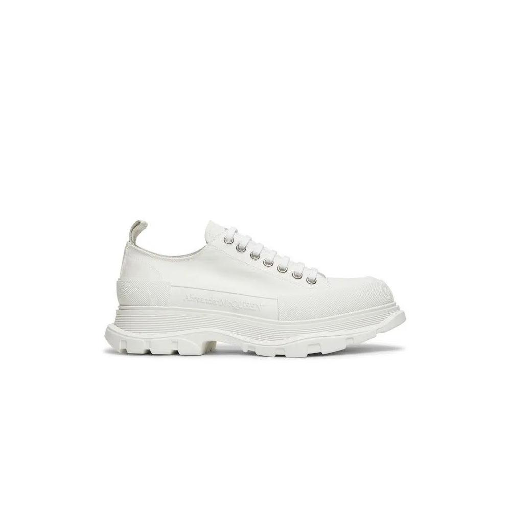 Кроссовки Alexander McQueen Tread Slick Lace Up 'White' 1