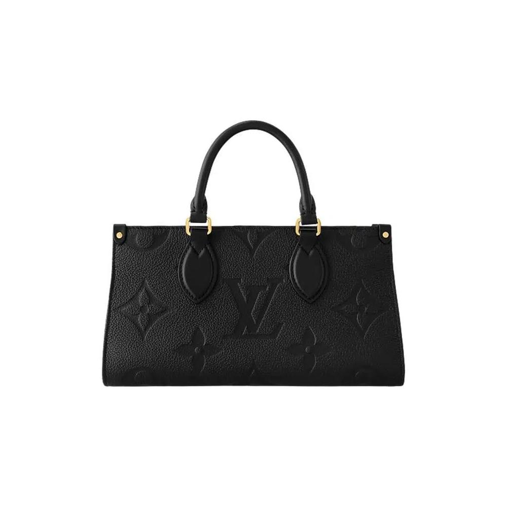 Сумки Top Handles Louis Vuitton Onthego East West 'Black Monogram Embossed Empreinte Cowhide Leather' 3