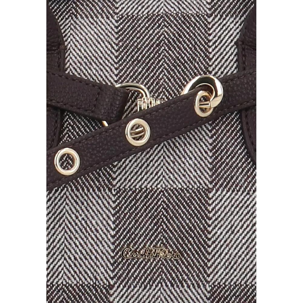 Сумка Aveline Checkmate Buckle Bowie - темно-коричневая 5