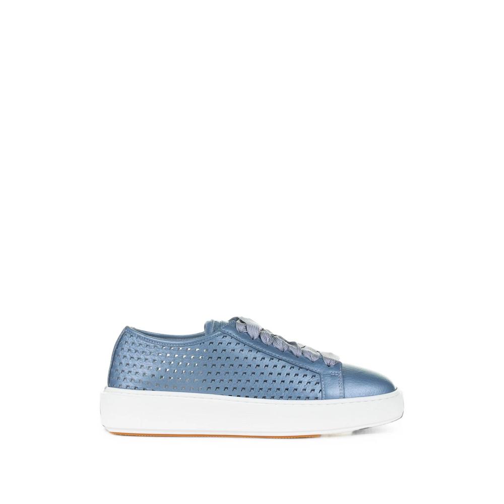 perforated-detail low-top sneakers 1
