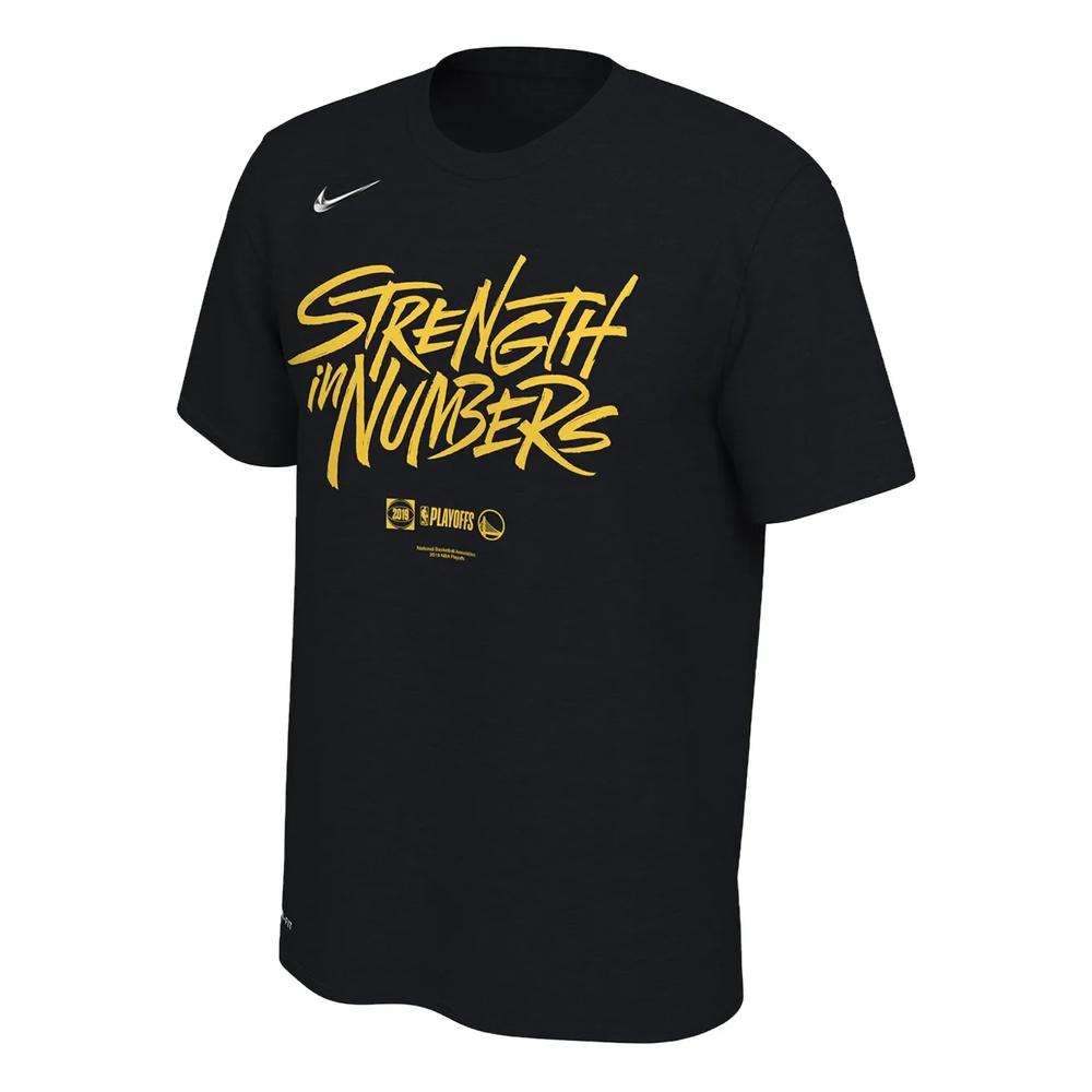 Футболка NBA Golden State Warriors Dri-Fit "2019 Playoffs Bound Mantra" 1