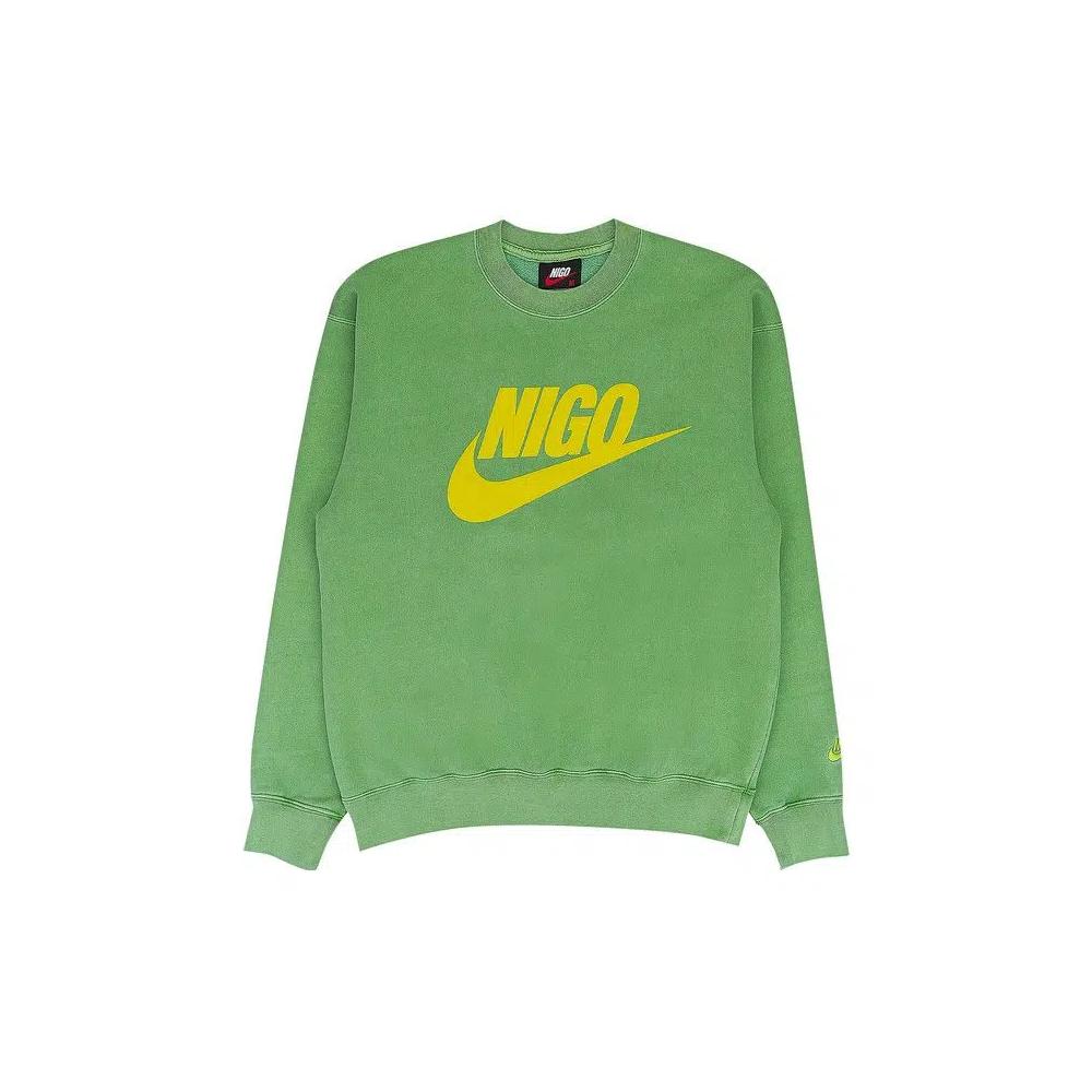 Верхи Nike Nigo Crewneck Sweatshirt 'Green' 1